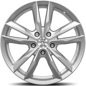 Fast Glossy Silver 6,5x16 5x114.3 ET40 CB72,3 60° 620 kg WFAS65640514E