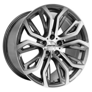 BK510 Grey Polished 9,5x20 5x120 ET35 CB74,1 60° 850 kg BK510GP-520-095-35