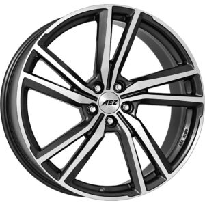 North dark Gunmetal/polished 8x18 5x108 ET42 CB63,4 60° 700 kg ANOGHFP42E