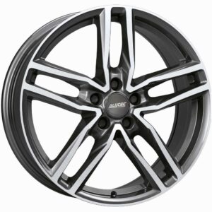 Ikenu Graphite Polished 6,5x16 4x108 ET32 CB65,1 Flat 635 kg IKE65632CP12-9