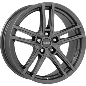 TZ-c Graphite matt 8x18 5x108 ET42 CB63,4 60° 700 kg TTZGHGA42CE