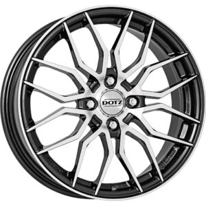LimeRock dark Gunmetal/polished 7x17 4x108 ET25 CB65,1 60° 540 kg OLRY3FP25E