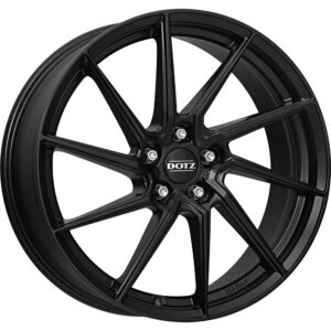 Spa Black matt 7,5x17 5x114.3 ET48 CB71,6 60° 650 kg OSA70KA48