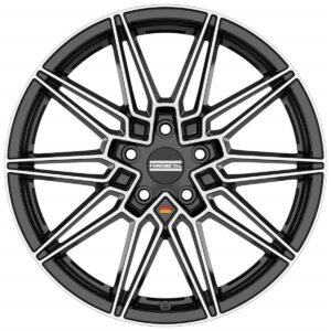 Thoe Glossy Black Machined 8x19 5x112 ET47 CB66,6 60° 775 kg RF18201