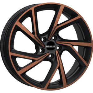 Kassel Black & Bronze 8x20 5x114.3 ET45 CB76,0 60° 1050 kg F8020KABB45F3