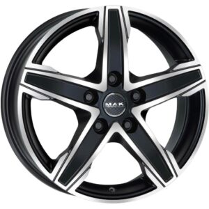 King 5 Ice Black 7x16 5x108 ET46 CB65,1 Flat 900 kg F70605KIB46GG3X