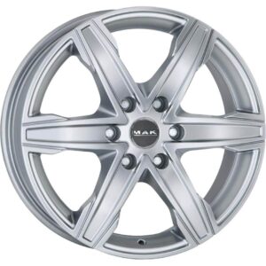 King 6 Silver 6,5x16 6x125 ET50 CB74,1 60° 1215 kg F65606KSI50QZ