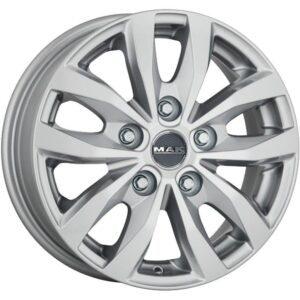 Load 5 Silver 7x17 5x160 ET55 CB65,1 60° 1150 kg F70705D3SI55TGY