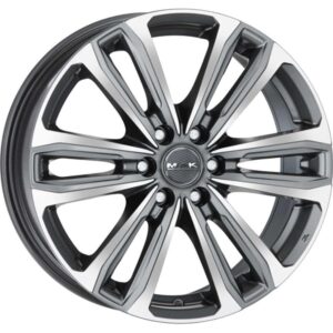 Safari 6 Gun Met-Mirror Face 8x18 6x130 ET53 CB84,1 60° 1215 kg F8080AF6QM53M3