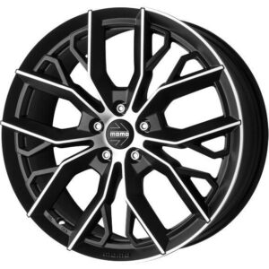 Massimo Matt Black Polished 7,5x17 5x112 ET40 CB79,5 60° 715 kg WMSB7574012S