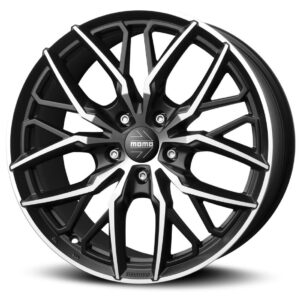 Spider Matt Black Polished 8,5x19 5x112 ET30 CB79,5 60° 750 kg WSPB8593012S