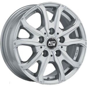 48 Van Full Silver 7x17 5x160 ET55 CB65,1 60° 1300 kg W19328009T09