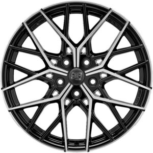 74 Gloss Black Full Polished 8,5x20 5x114.3 ET45 CB73,1 60° 950 kg W19363506T56