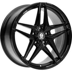 Record Gloss Black 7,5x17 5x100 ET48 CB63,3 60° 650 kg W29095501C5