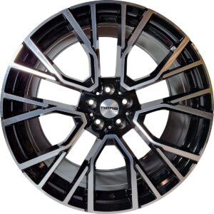 5769 Glossy Black Polished 10,5x21 5x112 ET43 CB66,6 60° 900 kg BK5769BP-512-105-43