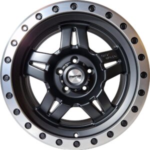 5942 Matt Black polished 8,5x17 5x120 ET0 CB65,1 60° 1130 kg BK5942BP-520-785-0