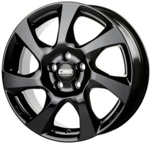 C24 Complete Black Gloss 7x17 5x108 ET45 CB63,4 60° 695 kg C24 707 45 56 CBG
