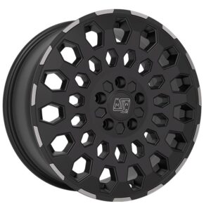 99 VAN Matt Black Lip Polished 8x17 5x127 ET37 CB71,6 60° 875 kg W19424004TO3