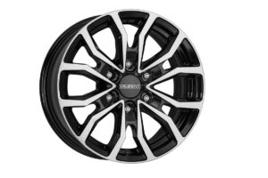 KC dark Black/polished 8x17 6x139.7 ET35 CB93,1 60° 1150 kg TKCSDBP35F