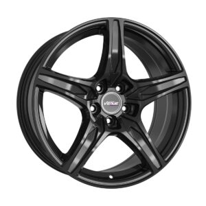 VL5 Gloss Black 7x17 5x112 ET39 CB57,1 R13 720 kg VVL51770511239571GBL