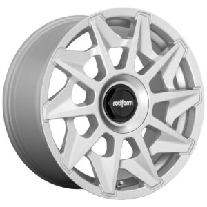R124 Cvt Gloss Silver 8,5x20 5x112 ET45 CB72,6 (PCD2: 5x120) 60° 725 kg R1242085F4+45