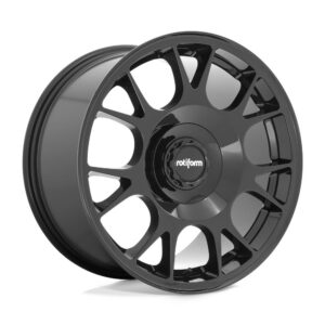 R187 Tuf-R Gloss Black 8,5x20 5x112 ET35 CB72,6 (PCD2: 5x114.3) 60° 725 kg R187208542+35