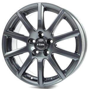 Milano titanium 6,5x15 4x100 ET38 CB63,3 60° 610 kg MI65538A22-5