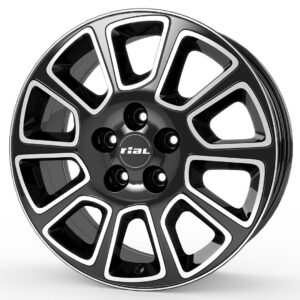 Transporter 2 diamond-black frontpolished 7,5x18 5x120 ET45 CB65,1 R14 970 kg TP2-75845V13-1