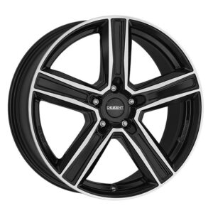 KG dark Black/polished 6,5x18 5x114.3 ET32 CB66,1 60° 780 kg TKGR0BP32E