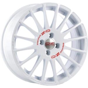 Superturismo WRC Race White Red Lettering 7x16 4x100 ET37 CB68,0 60° 615 kg W01895200W33
