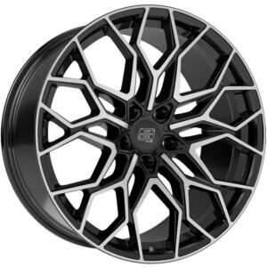51 Gloss Black Full Polished 9x20 5x112 ET28 CB73,0 60° 1050 kg W1943050256