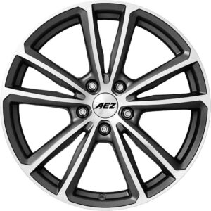 Tioga Graphite matt/polished 7,5x17 5x112 ET35 CB70,1 60° 760 kg ATO78GP35