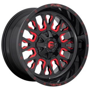 D612 Stroke Gloss Black Red Tinted Clear 10x22 6x139.7 ET-19 CB106,0 (PCD2: 6x135) 60° 1133 kg D61222009846