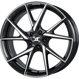 ADX.01 diamond-black frontpolished 7,5x18 4x100 ET45 CB63,3 60° 635 kg ADX1-75845A23-1