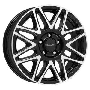 KH dark Black/polished 7,5x18 6x130 ET45 CB84,1 R14 1400 kg TKHFZBP45