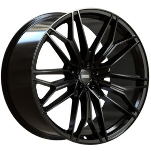 STC-23 Glossy Black 10x23 5x112 ET18 CB66,5 60° 1050 kg RF19979