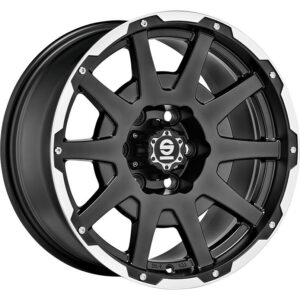 Dakar Matt Black Lip Polished+Rivets 8,5x18 6x135 ET0 CB87,1 60° 1200 kg W29091053M8
