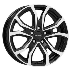 TV-Trailer dark Black/polished 6x15 5x112 ET30.1 CB66,6 60° 1100 kg TTVK8BP30