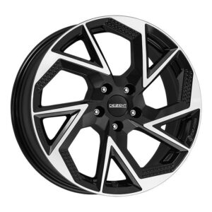 AP dark Black/polished 7,5x18 5x108 ET44 CB65,1 Flat 725 kg TAPFHBP44E
