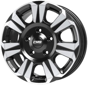 C31 Diamond Black Gloss 6,5x16 5x118 ET60 CB71,1 60° 1150 kg C31 656 60 81 DB