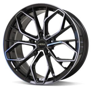 Rocker Black Polished 8,5x18 5x112 ET42 CB66,6 60° 900 kg VROC1885511242666BP