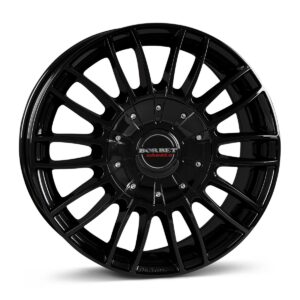 CW3 black glossy 8,5x19 6x120 ET52 CB74,5 60° 1000 kg 222767