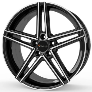 AC-515 Black Polished 8,5x18 5x112 ET45 CB66,6 R14 735 kg