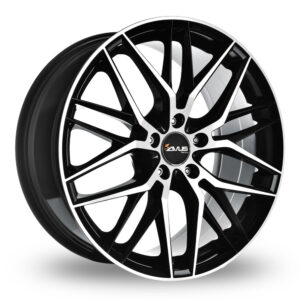 AF19 Black Polished 8x18 5x120 ET45 CB72,6 60° 775 kg