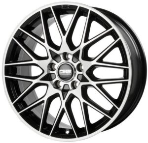 C25 Diamond Black Gloss 9x20 5x112 ET45 CB66,6 R14 1000 kg C25 9020 45 82S DB