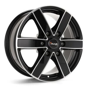 AC-V61 Black Polished 6,5x16 6x125 ET68 CB74,1 60° 1215 kg