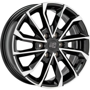 42 Van Gloss Black Full Polished 7,5x19 6x120 ET52,5 CB74,5 60° 1250 kg W19473001T56