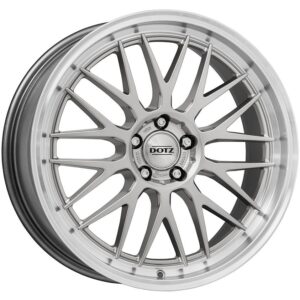Bilbao Silver/polished lip 8x17 5x112 ET46 CB57,1 R13 715 kg OBIS8SL46E
