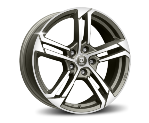 Twist Graphite Matt Polished 7,5x18 5x114.3 ET45 CB72,3 60° 700 kg WTWD75845514E