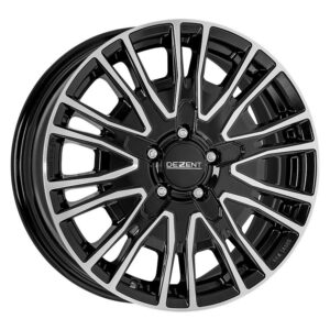 KE dark Black/polished 6,5x16 5x118 ET55 CB71,1 60° 1200 kg TKEZQBP55